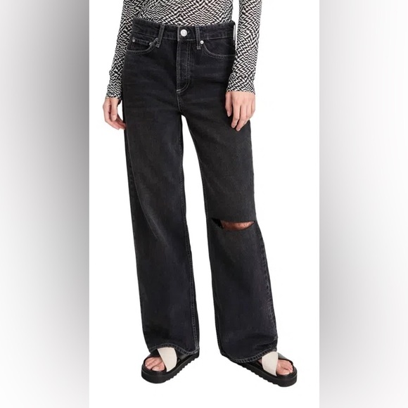 Rag & bone Logan mid-rise wide leg Jean - Picture 1 of 5